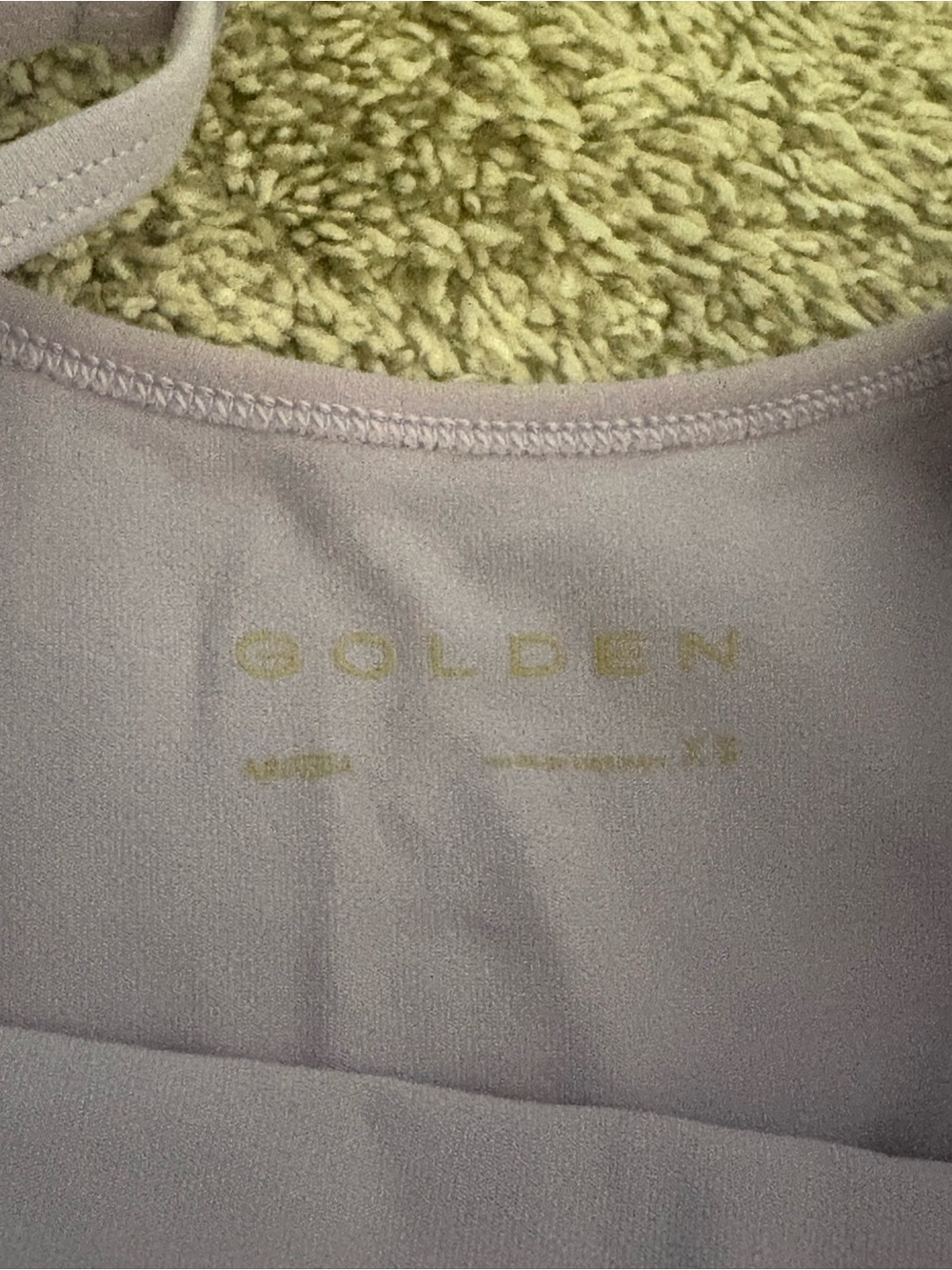 Aritzia Golden Life Essential Tank - Lavendin - Picture 4 of 4